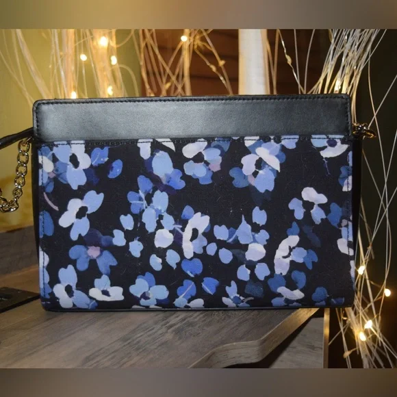 KATE SPADE floral bow chain link shoulder bag crossbody - Picture 2 of 5